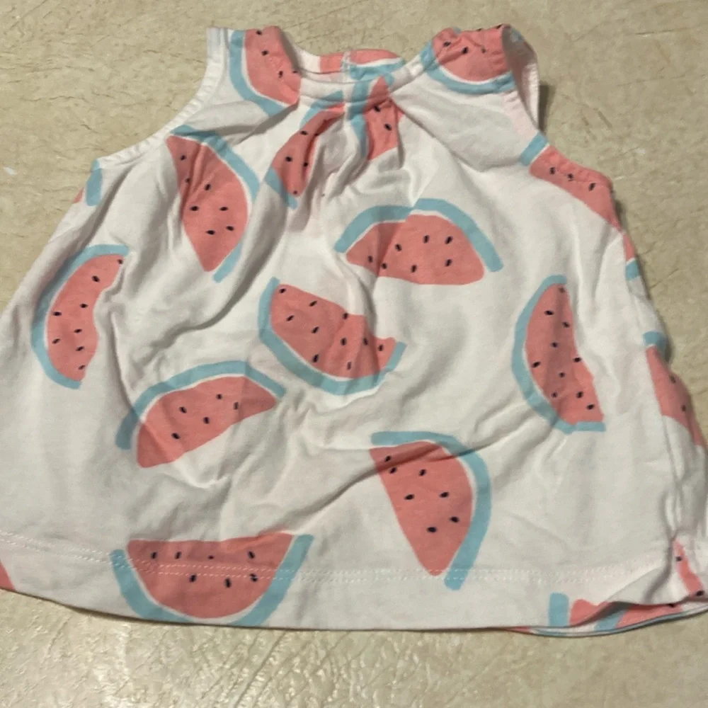 12M watermelon printed tank